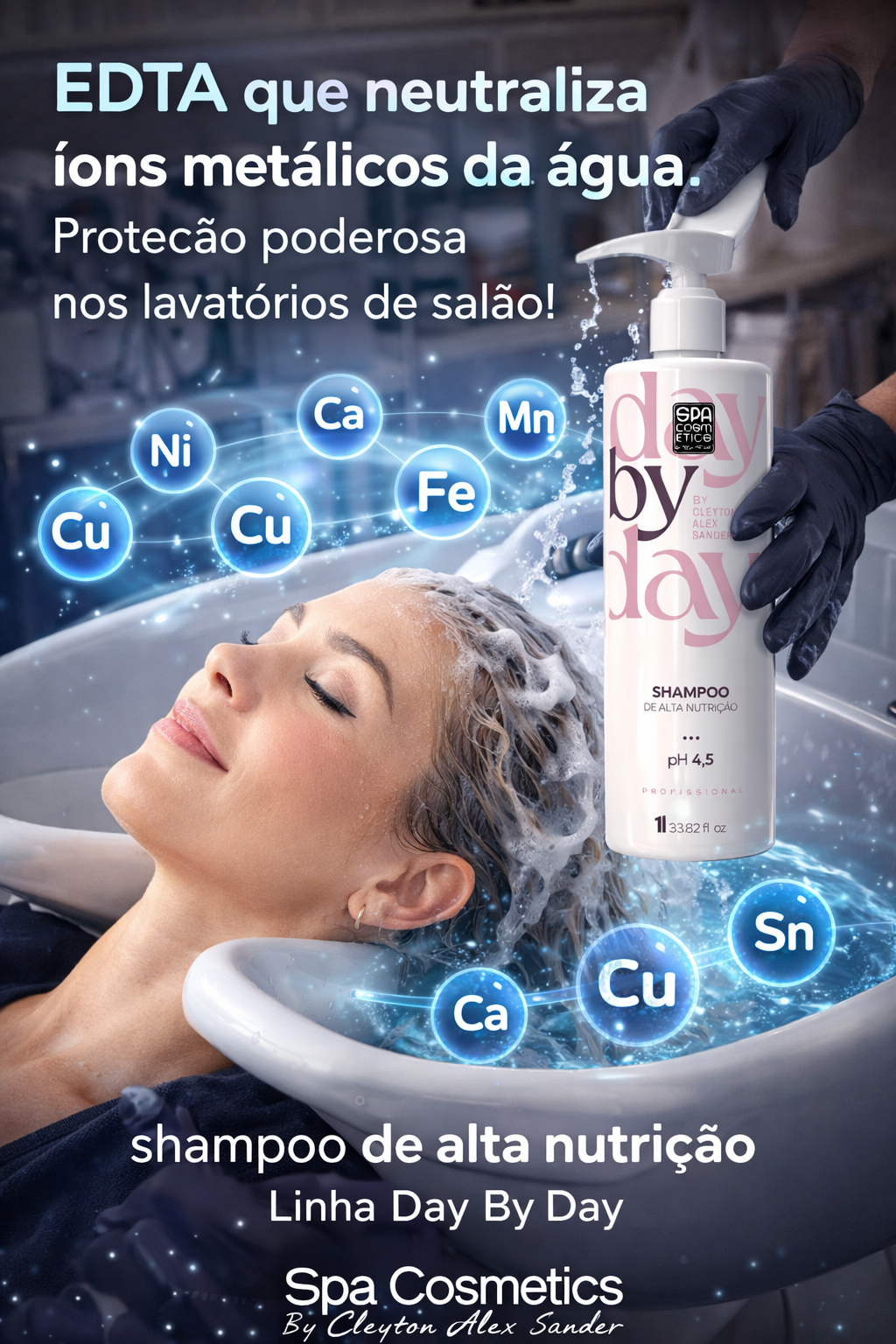 Shampoo Day By Day Profissional - 1L