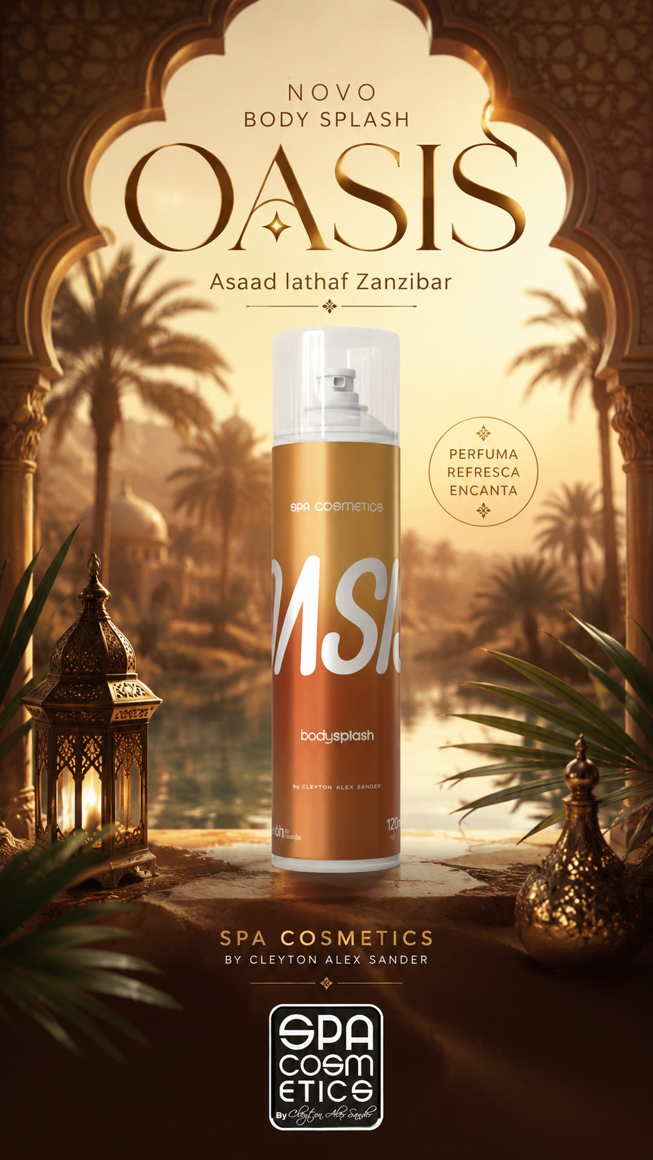 Body Splash Oasis- 200ml