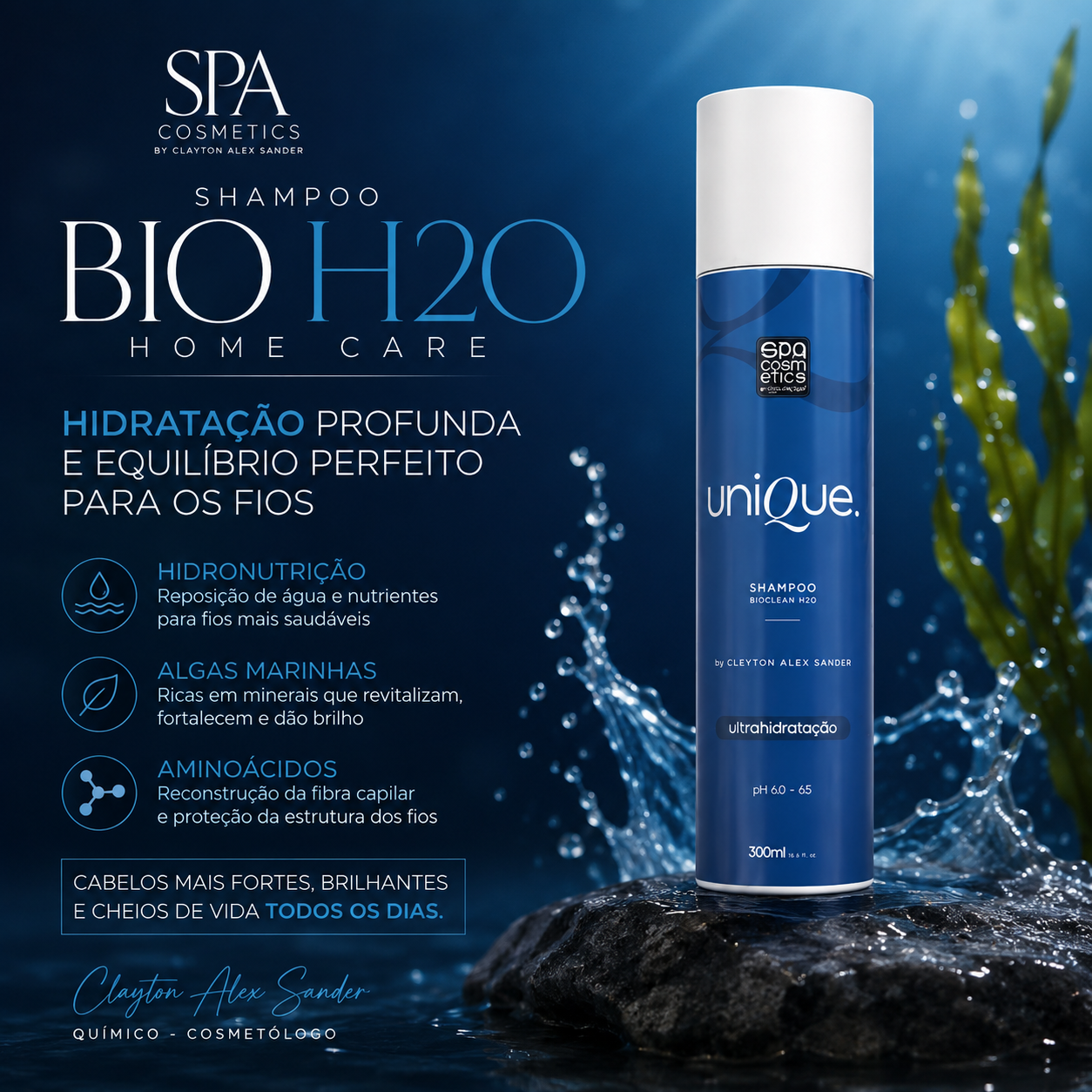 Shampoo BIO H20 - 300 ml