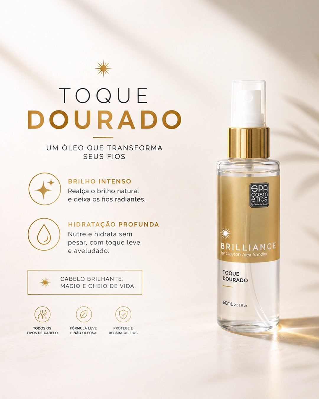 Toque de brilho Brilhance 60 ml