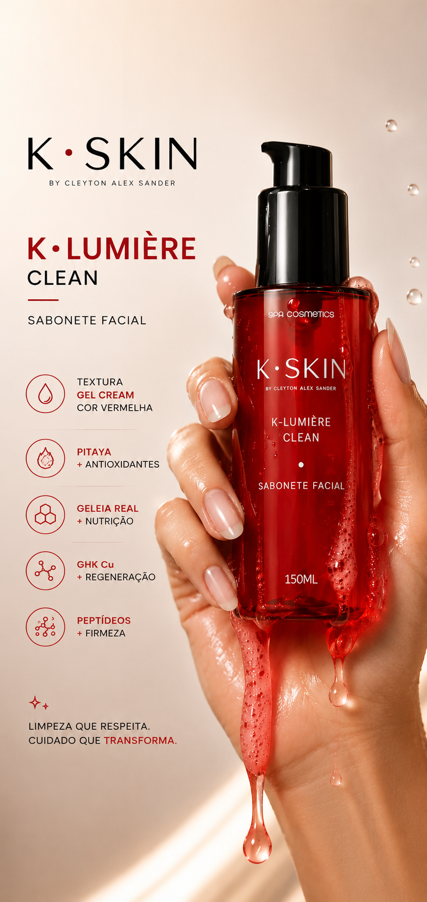 K•Skin Lumière Clean Gel 100 ml