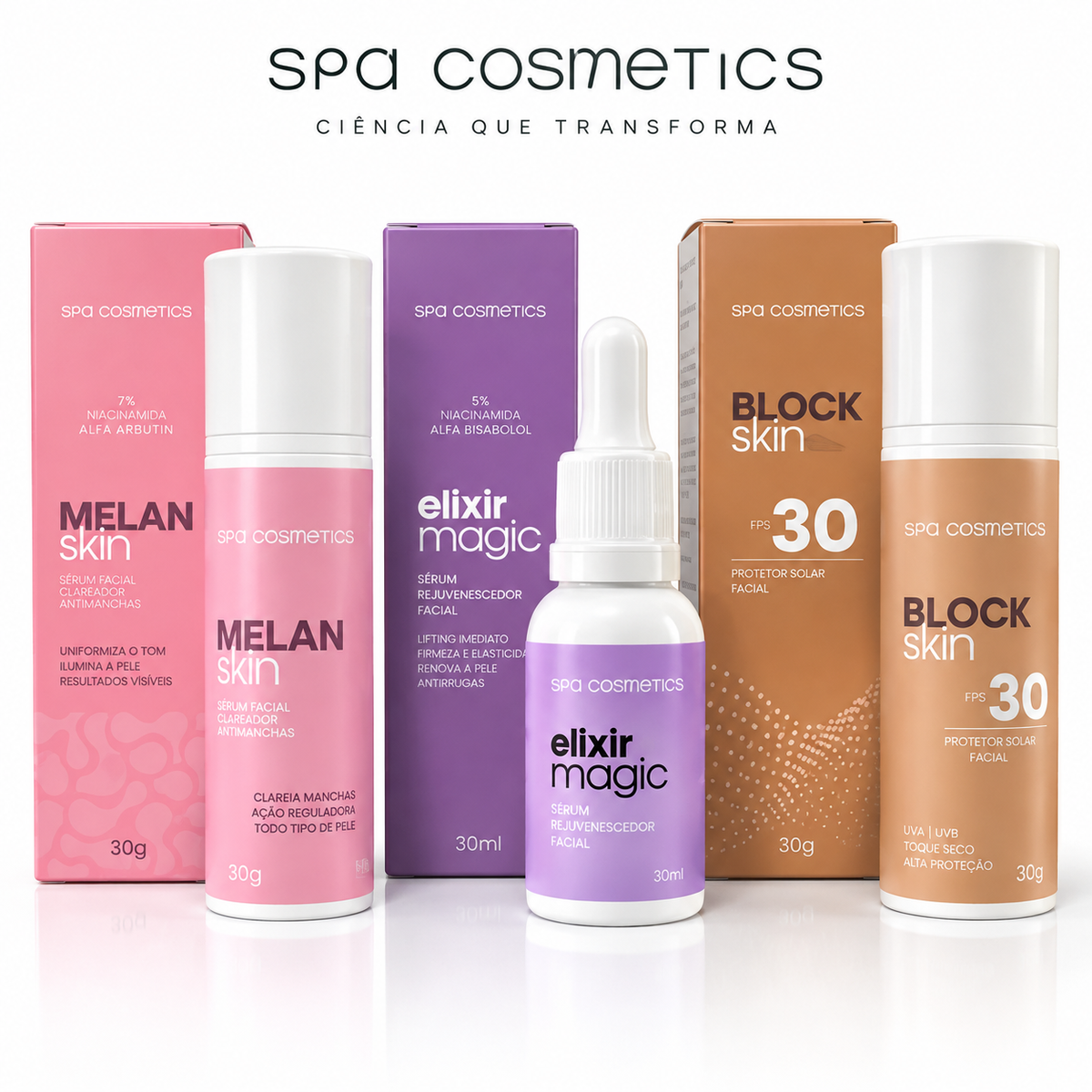Kit DESPIGUIMENTA ( Melan Skin - Elixir Magic - Block PPD11