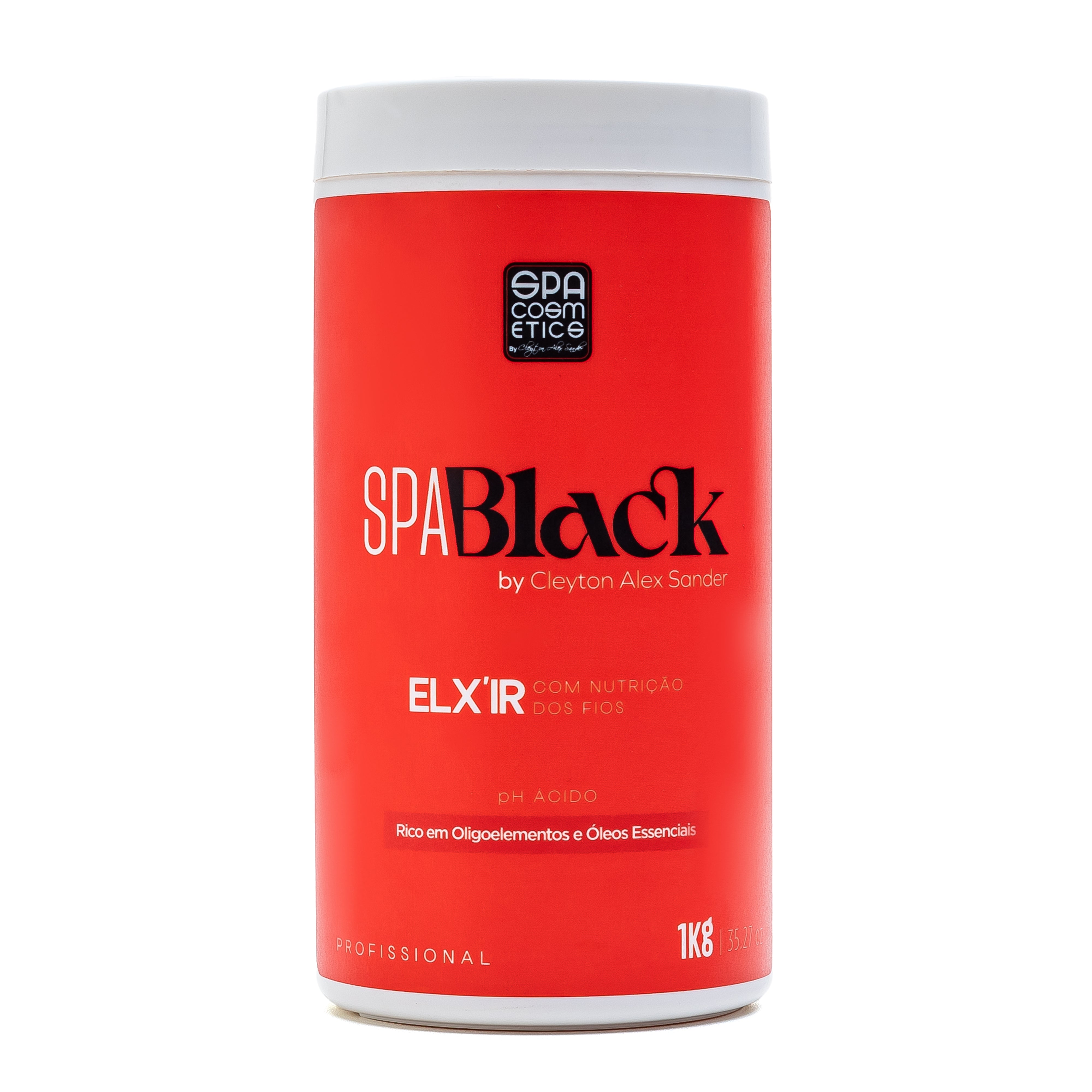Máscara Elixir Black Profissional - 1kg