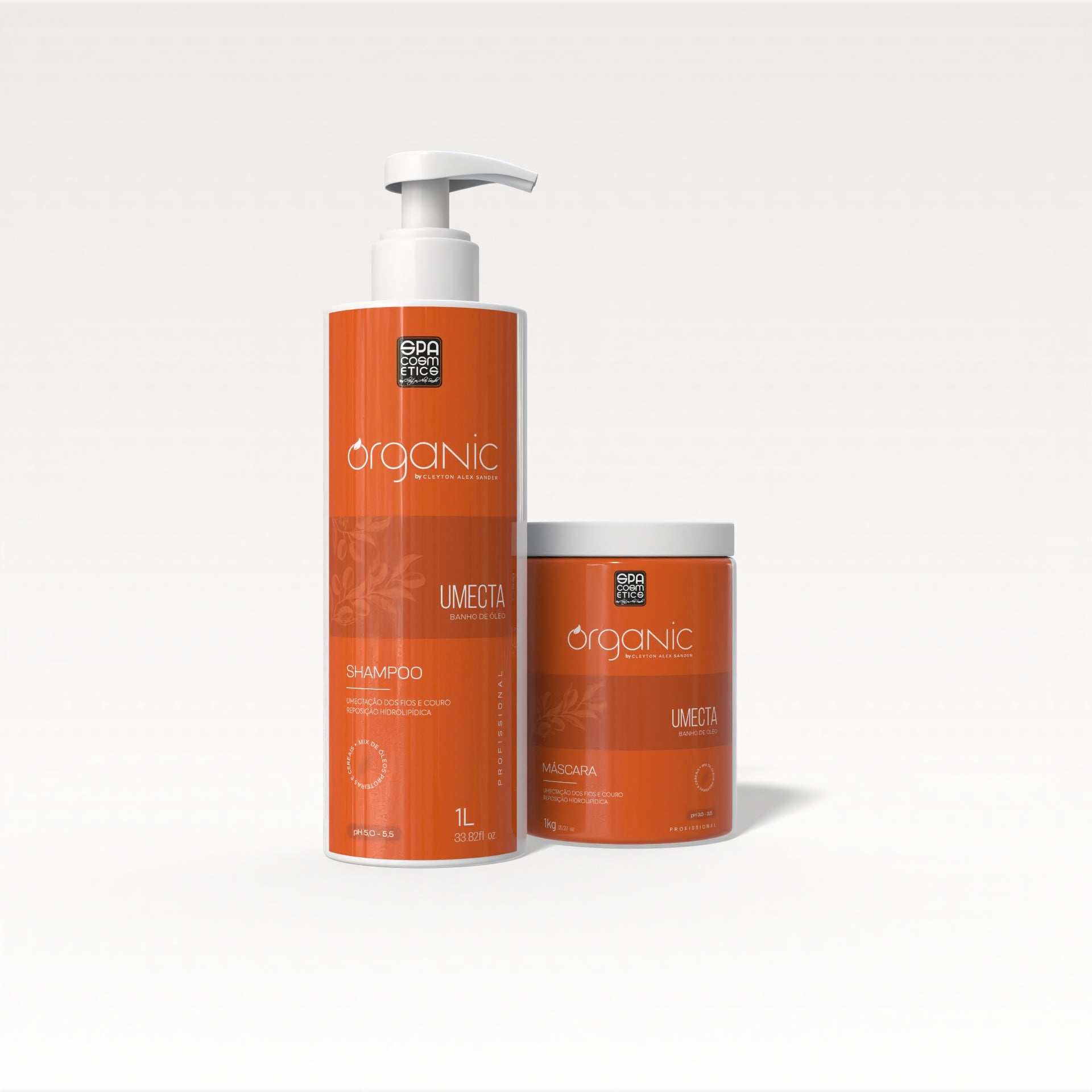 Kit Profissional Umecta Organic - Shampoo & Máscara
