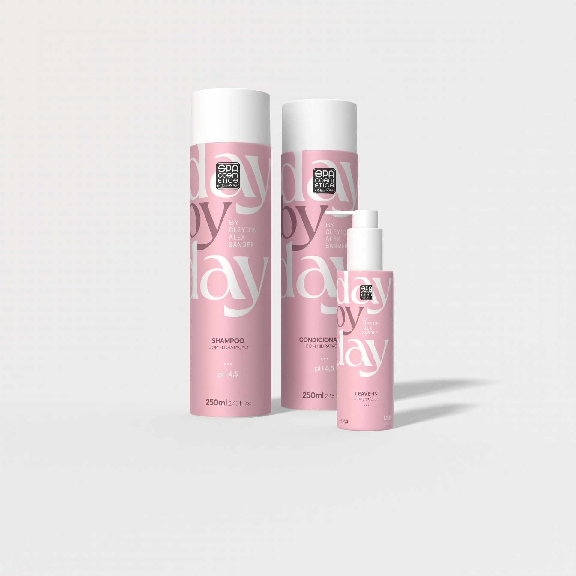 Kit Home Care Day By Day - Shampoo , Condicionador & Leave-in