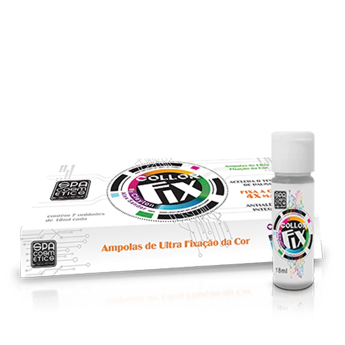(7 Unid) Ampolas Collor Fix - 18ml Caixa