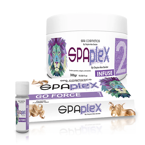 Kit Spa Plex - Máscara & Caixa de Ampolas Plex