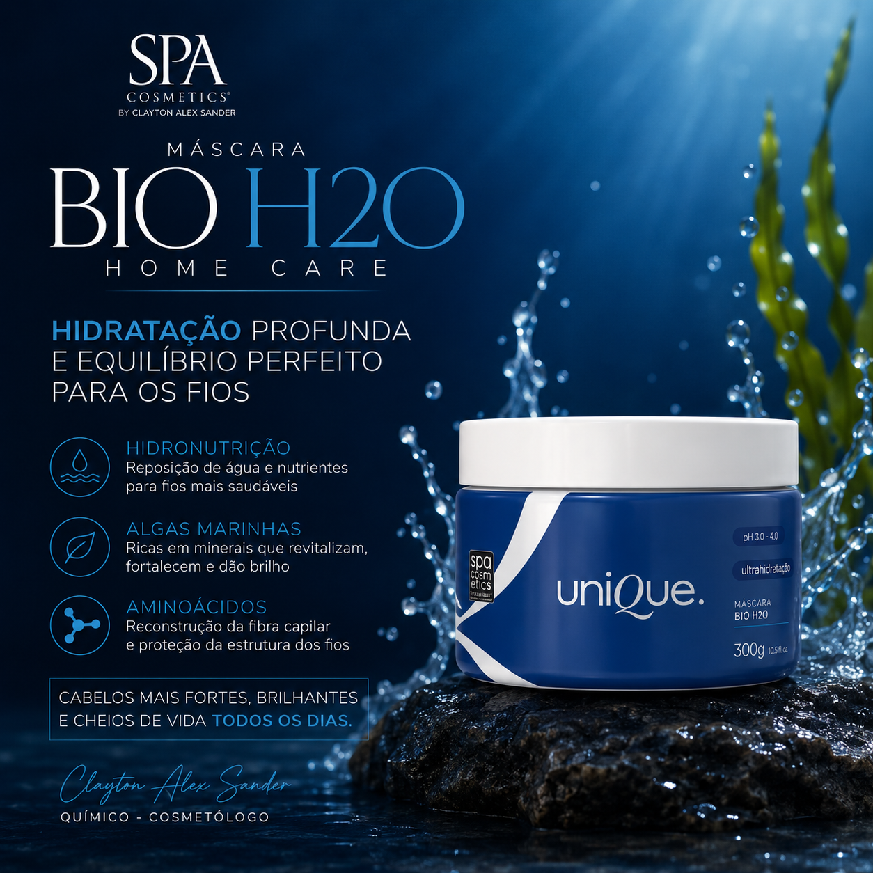 Máscara Spa BIOH20 - 300 gr