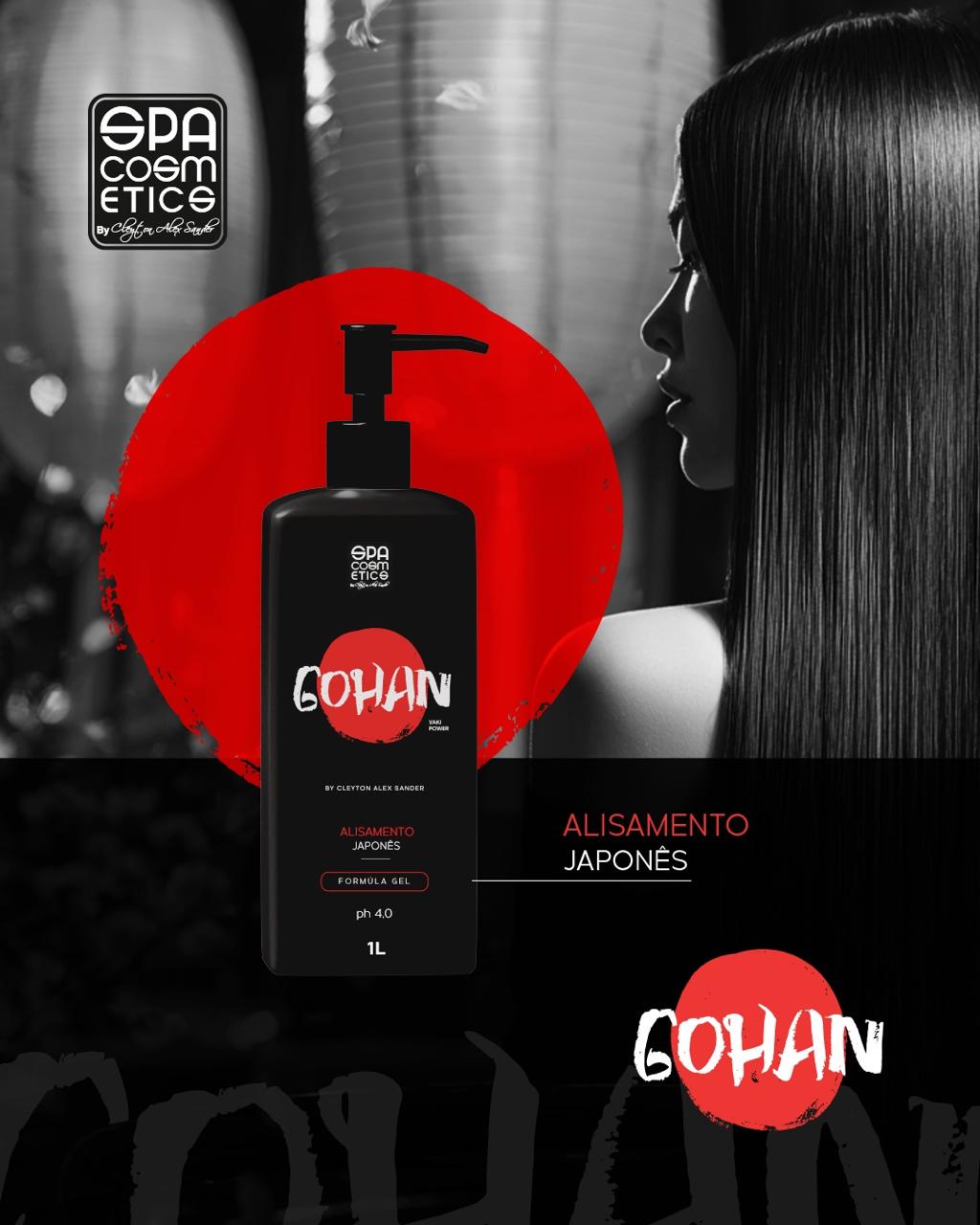 Gohan Power Alisamento Japonês  - 300 Ml (Edição Especial)
