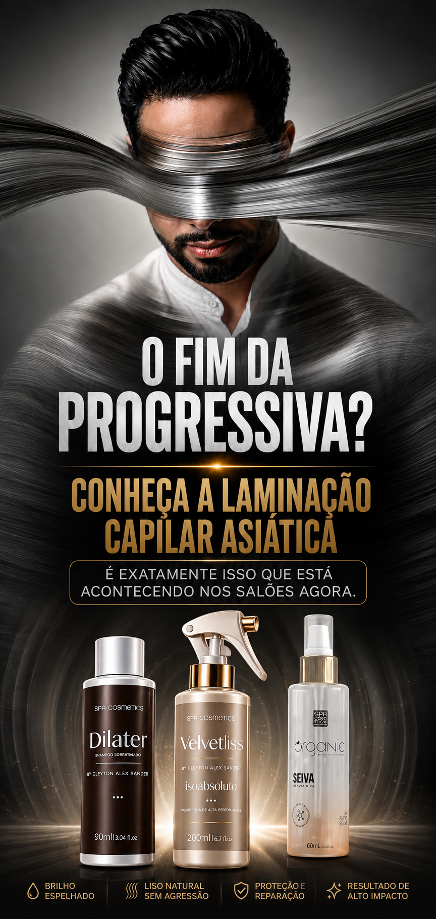 1 litro Velvet + 2 Dillater + ⭐️ grátis finalizador