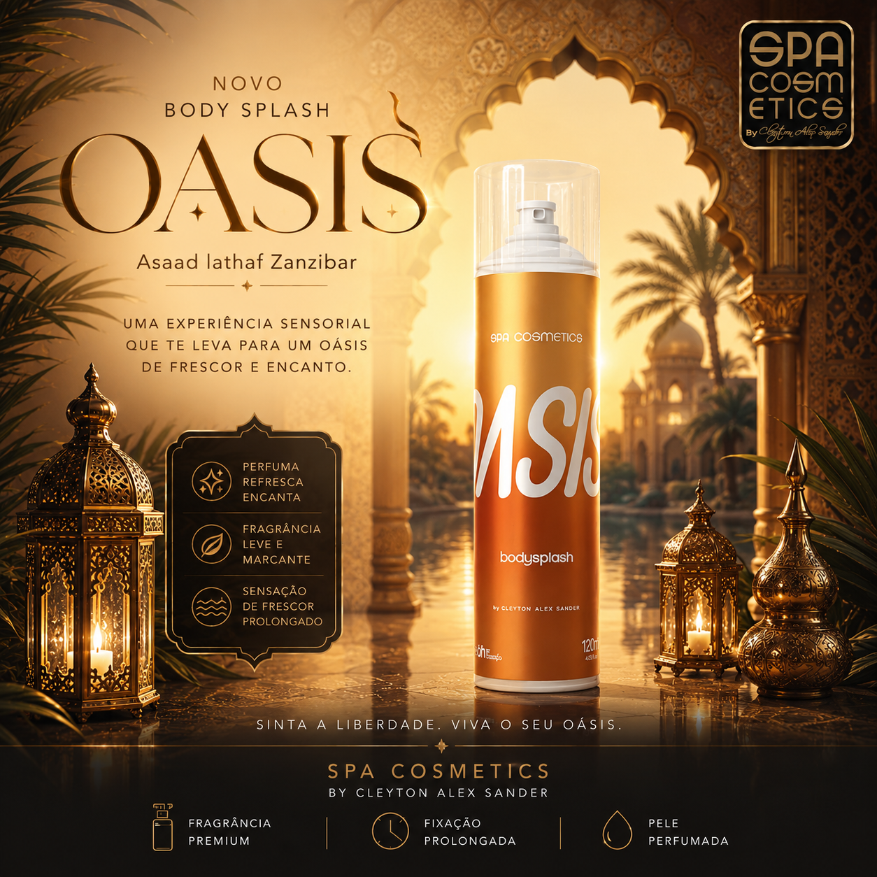 Body Splash Oasis- 200ml