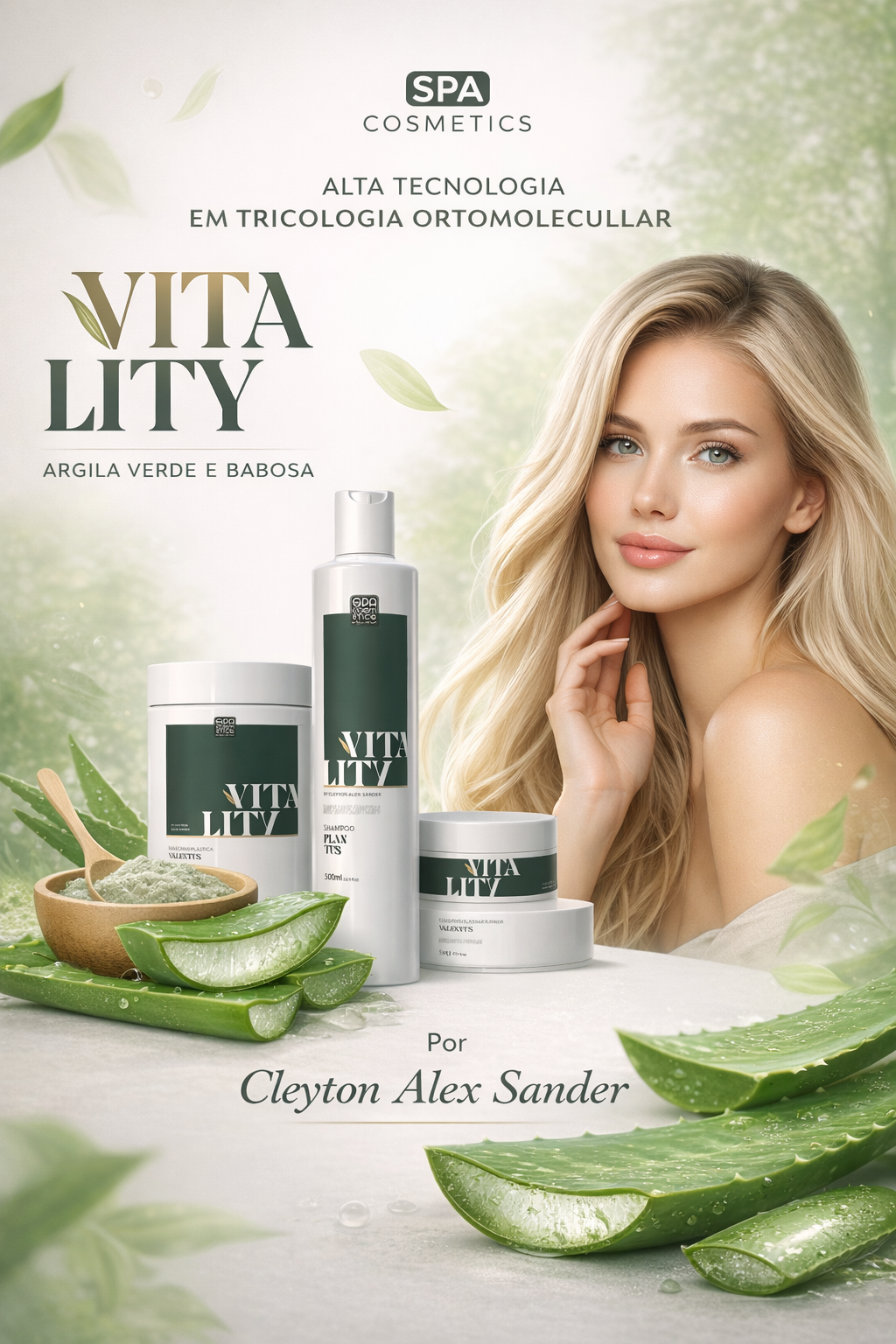 Kit Vitality - Shampoo , Máscara & Shampoo em Máscara