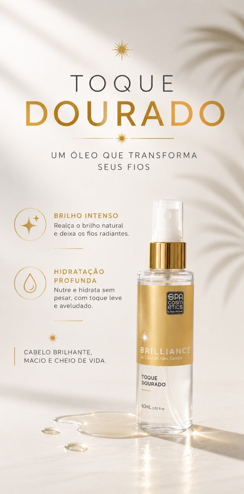 Toque de brilho Brilhance 60 ml