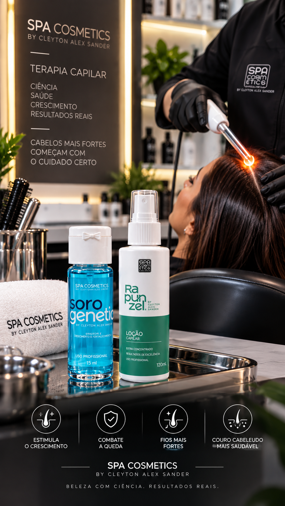 Rapunzel Growth Duo – Loção Capilar + Fatores de Crescimento
