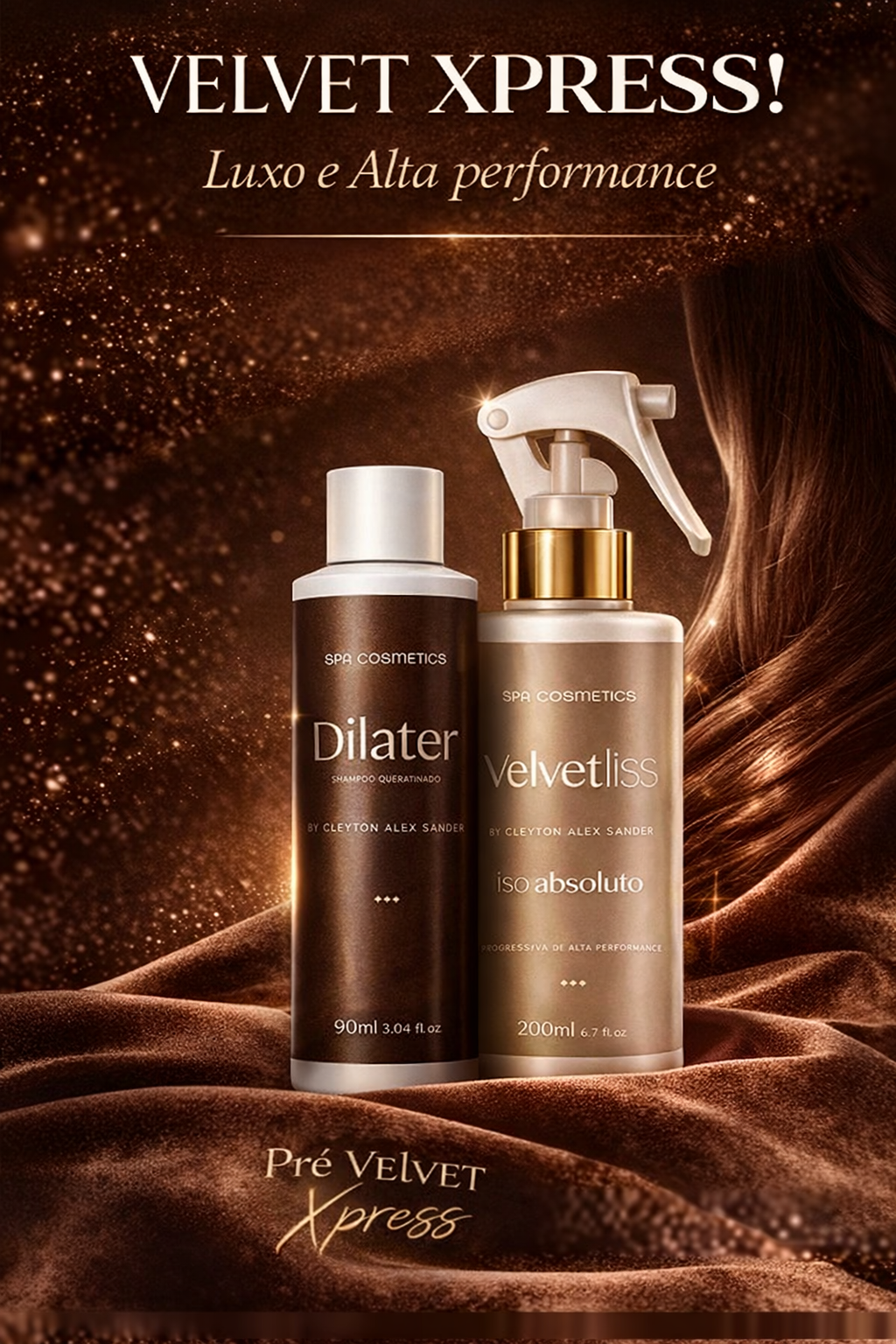 Kit Velvet Liss Xpress ( Dillater - Velvet Liss)
