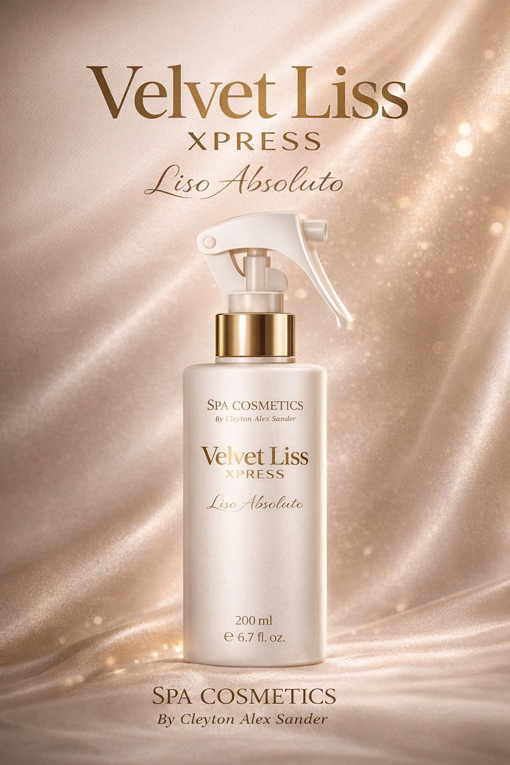 Velvet Liss Xpress - 200ml Alisamento Spray