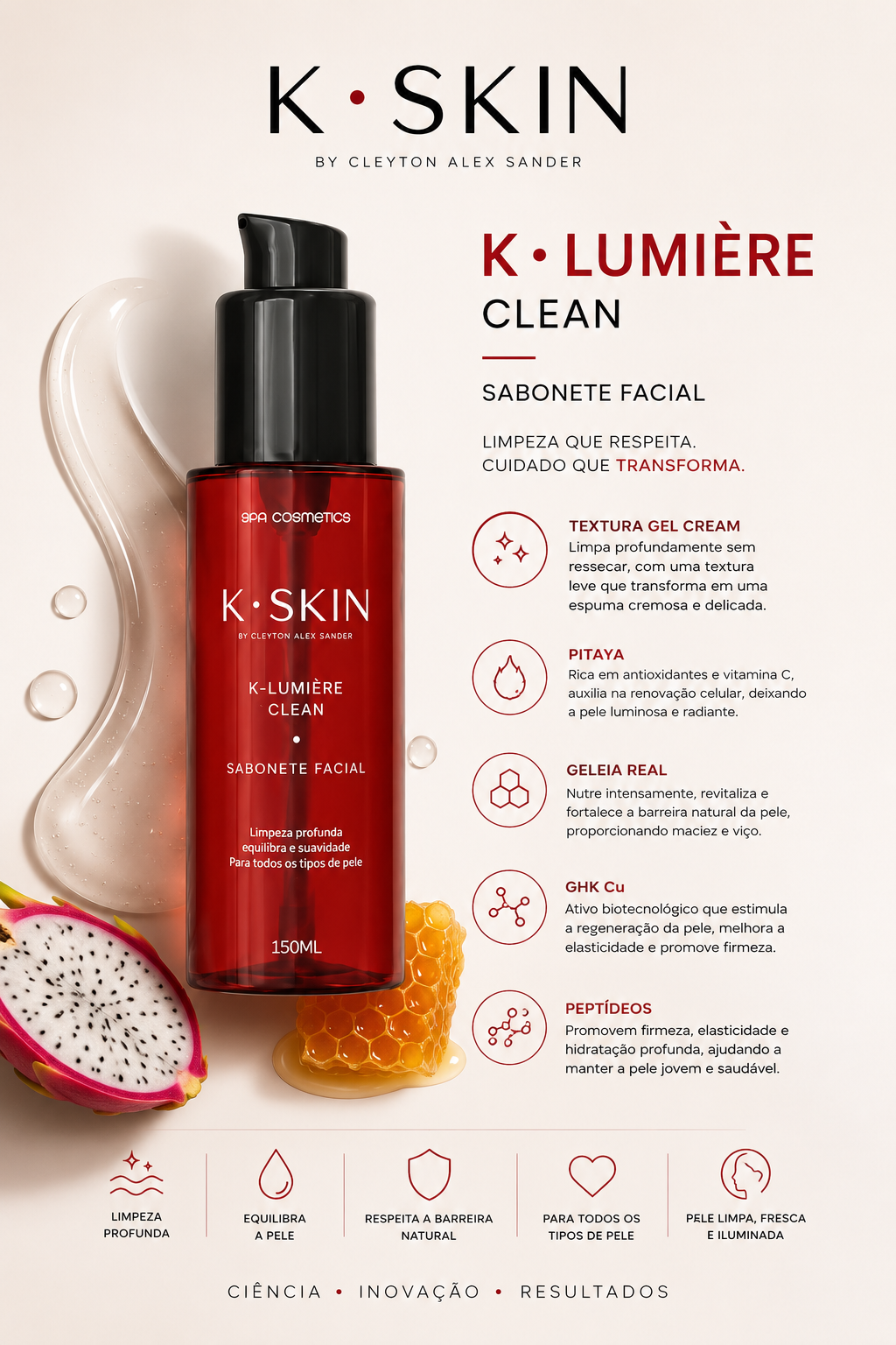 K•Skin Lumière Clean Gel 100 ml