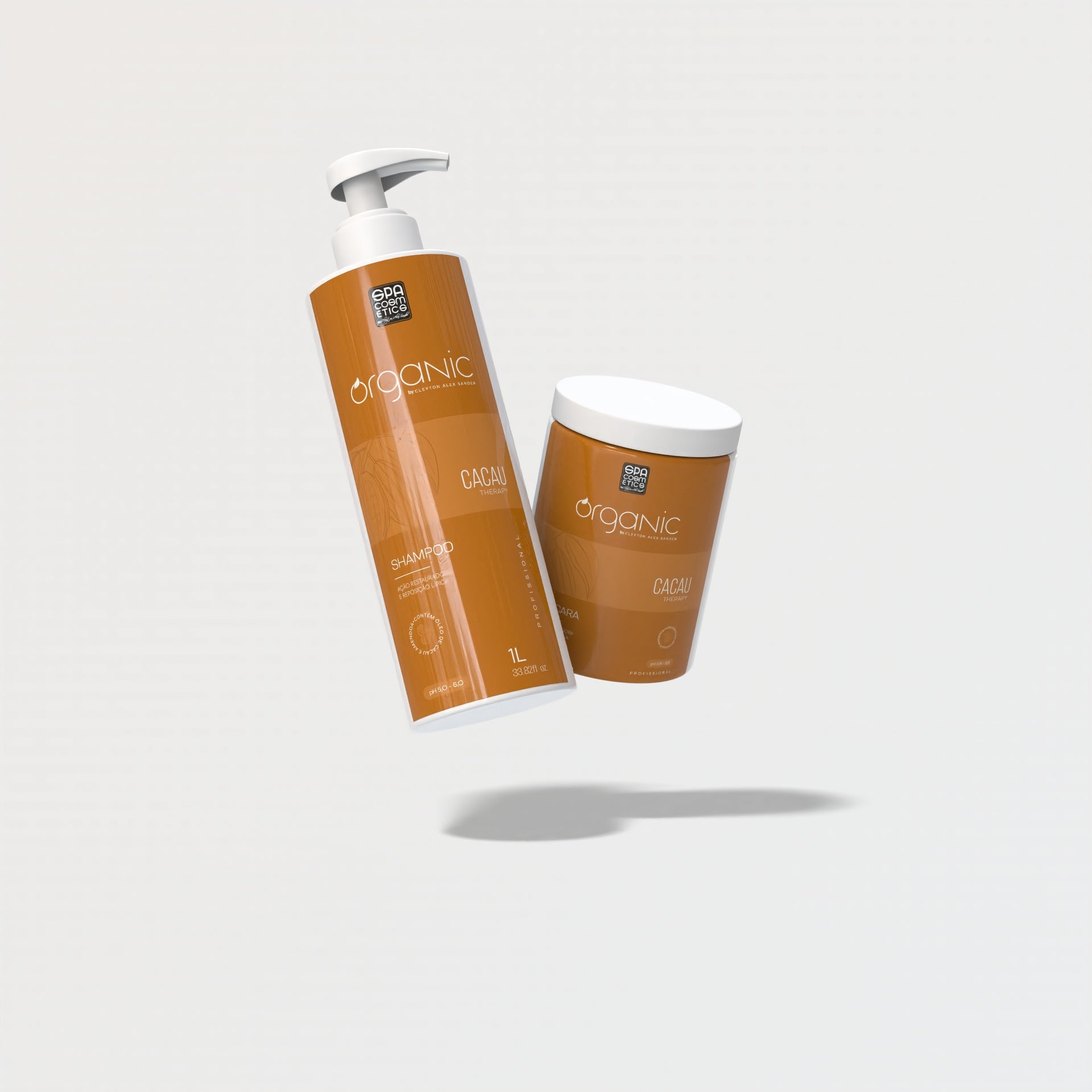 Kit Profissional Cacau Organic - Shampoo & Máscara