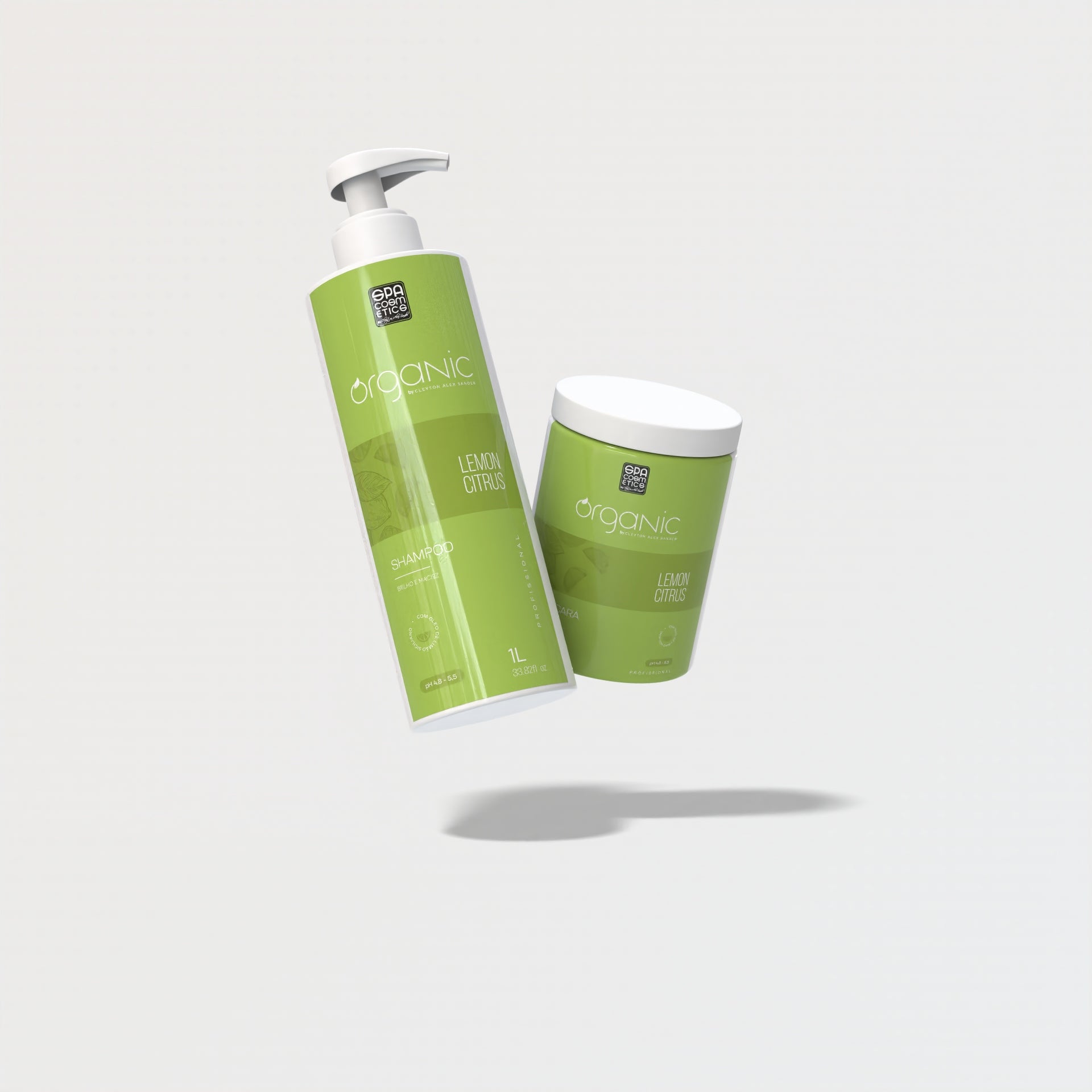 Kit Profissional Lemon Citrus Organic - Shampoo & Máscara