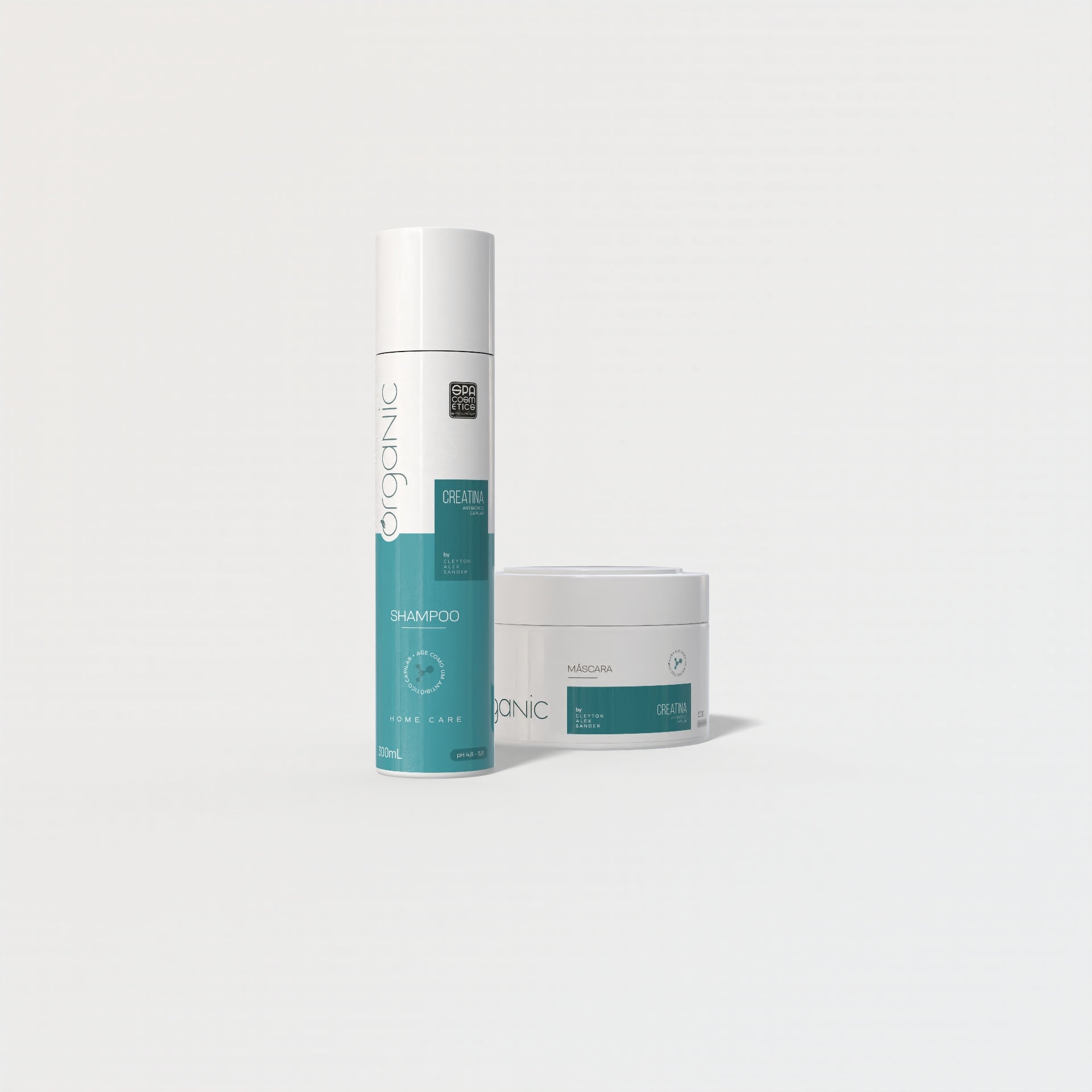 Kit Home Care Creatina Organic - Shampoo & Máscara