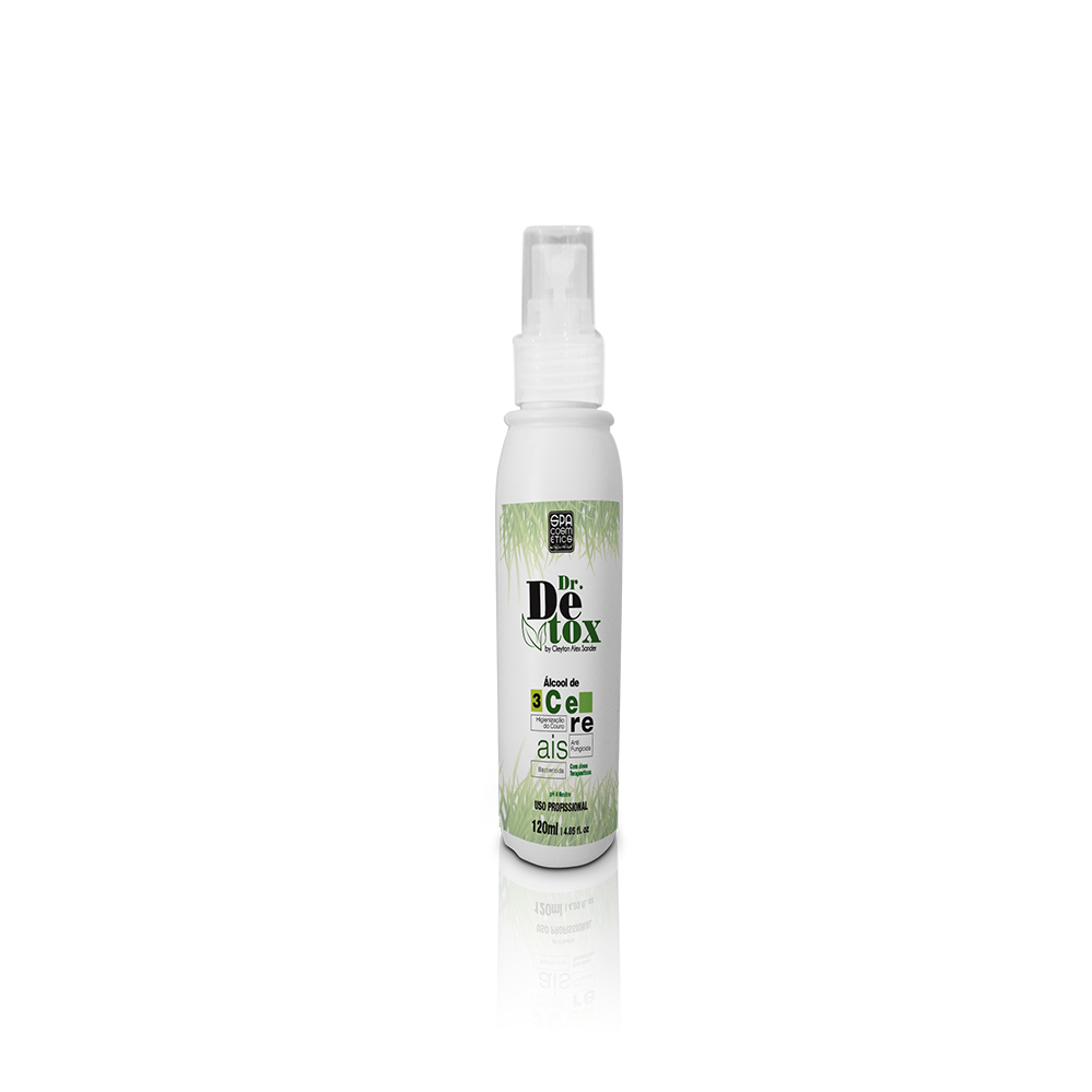 Álcool de Cereais + Ervas - 120ml