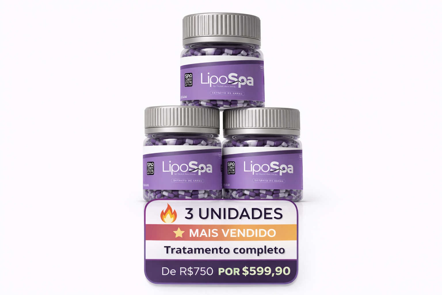 Lipo Spa Emagrecedor - 30 comprimidos