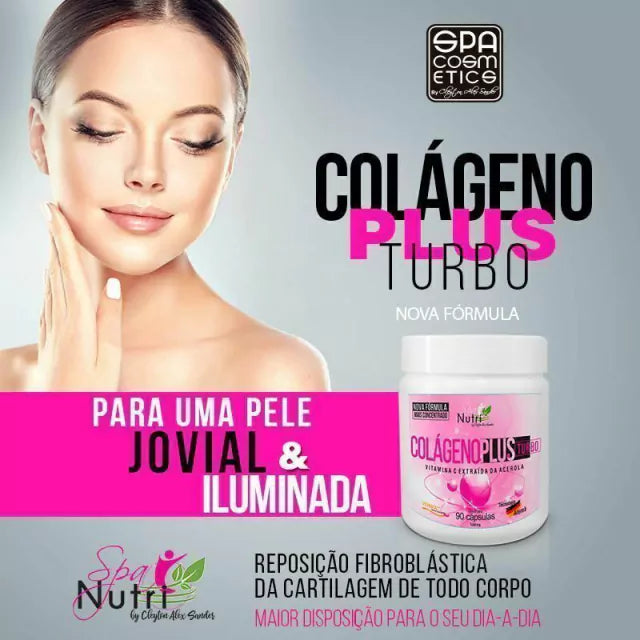 Colágeno Plus Turbo - 60 Cápsula